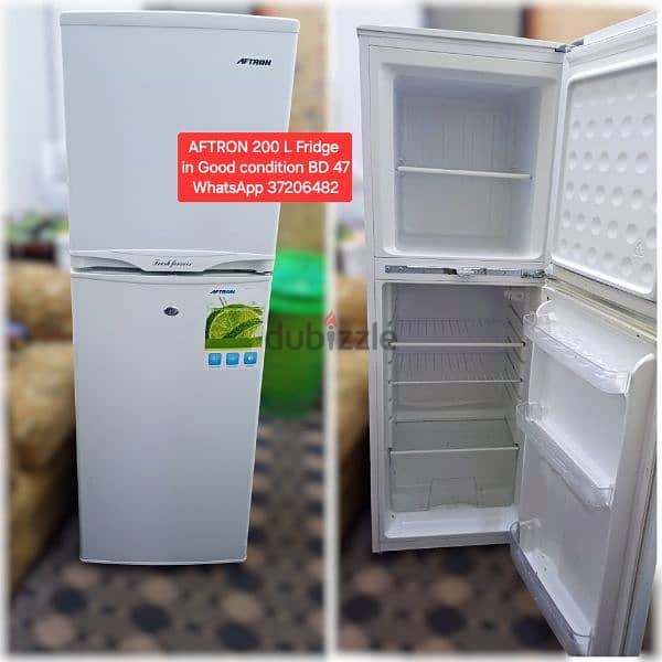 AFTRON 200 L Fridge and other items for sale with Delivery 0