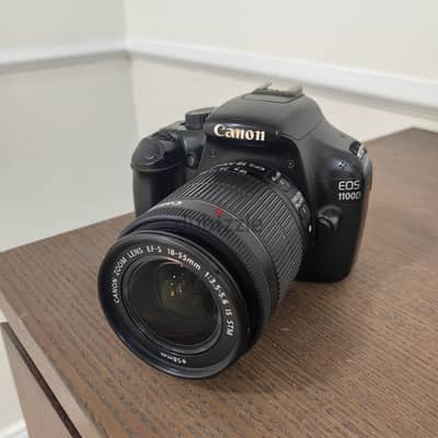 Canon 1100D with 18-55 Lens