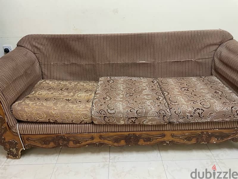 king size sofa +medium size sofa +cupboard 6