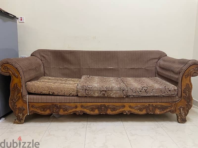 king size sofa +medium size sofa +cupboard 8