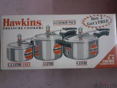 Hawkins 3 Pressure Cooker Pack in Box 0