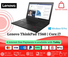 Lenovo ThinkPad T560 Laptop | 14 inch 6th Gen Intel Core i7 0