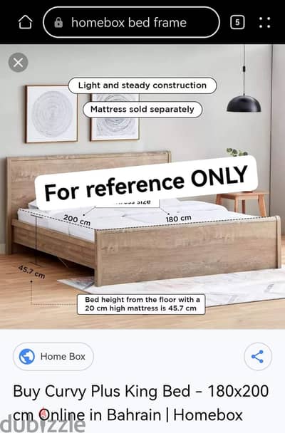 Homebox Bedframe