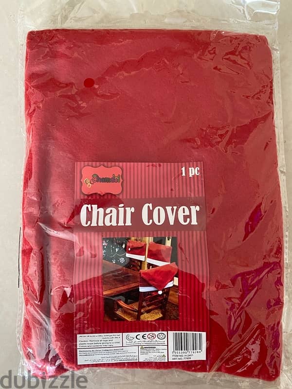 Brand new christmas chair covers 4pcs 2