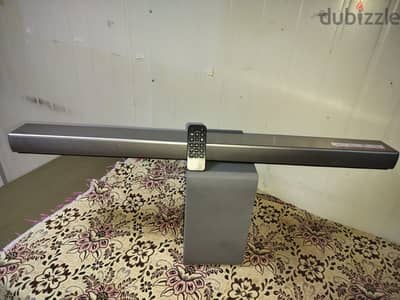 LG sound bar with wireless subwoofer