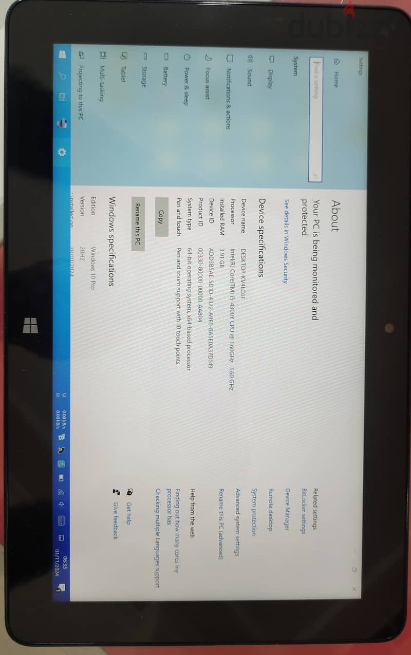 Dell venue 11 pro 7