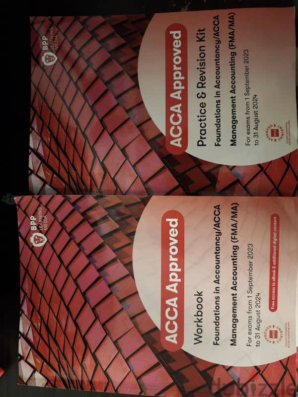 ACCA course and practice books BPP 5