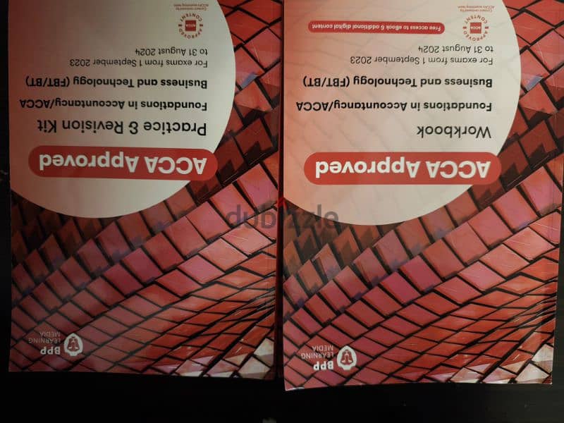 ACCA course and practice books BPP 6