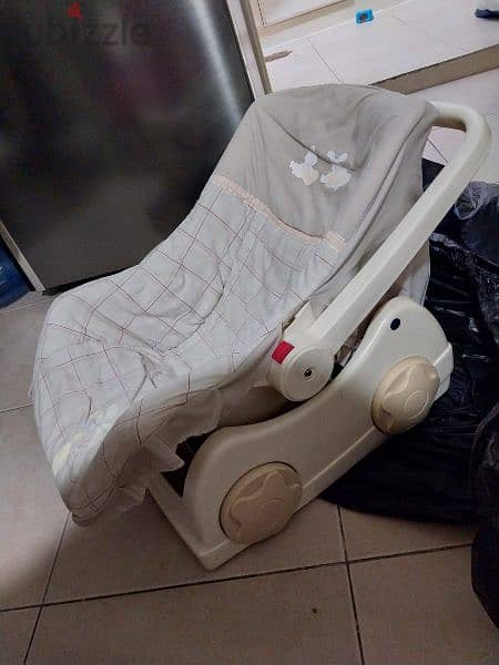 crib,walker,highchair. rocker,bath tub, each item FOR 1 BD 0