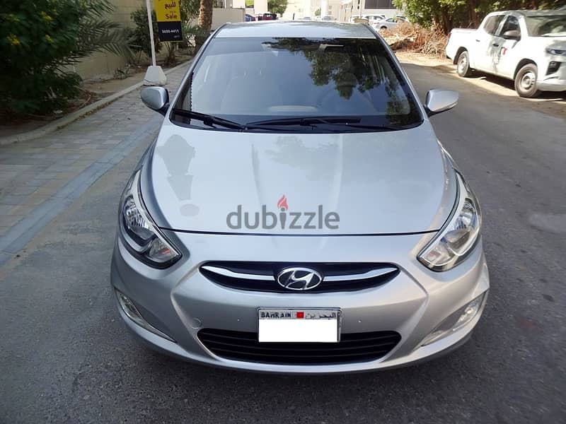 Hyundai Accent 2016 MID OPTION LOW MILEAGE FOR SALE 0