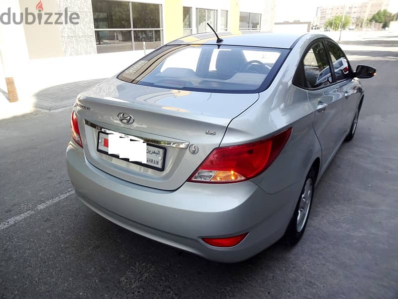 Hyundai Accent 2016 MID OPTION LOW MILEAGE FOR SALE 3