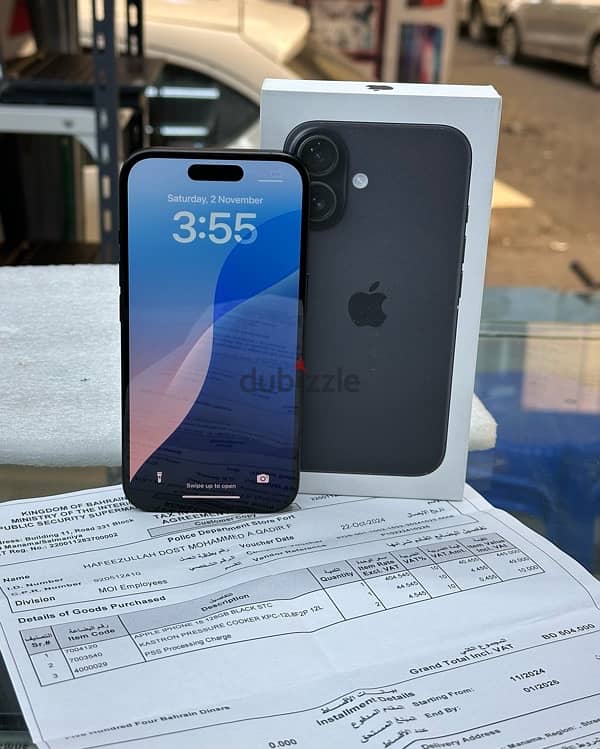 iPhone 16 only 9 days used one year warranty 128 GB 1