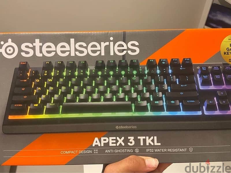 Steel Series Apex 3 TKL Brand New 2