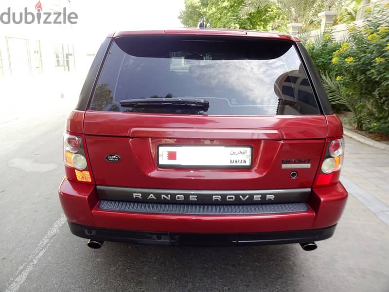 Range Rover Sport 4.2 L V8 2008 Red 4 Wheel Drive Well Maintained Urge 1