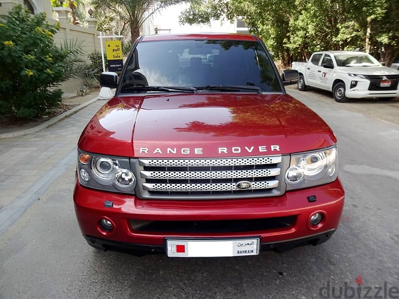 Range Rover Sport 4.2 L V8 2008 Red 4 Wheel Drive Well Maintained Urge 2