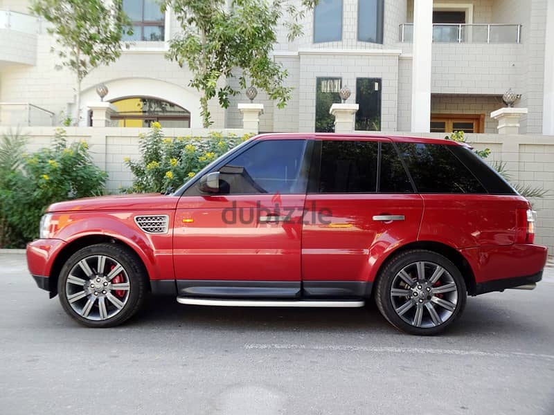 Range Rover Sport 4.2 L V8 2008 Red 4 Wheel Drive Well Maintained Urge 3