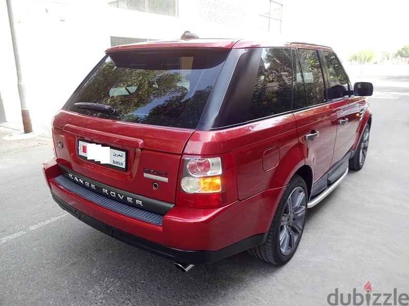 Range Rover Sport 4.2 L V8 2008 Red 4 Wheel Drive Well Maintained Urge 5