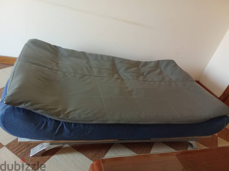 Leather sofa bed for sale 5