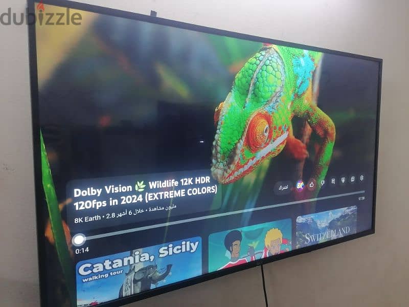 smart 58 inch 4k android 5