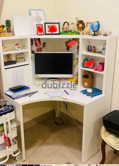 IKEA Study Desk with Shelf "Already assembled" 0