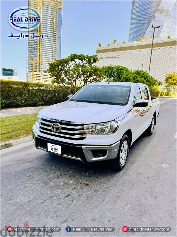 Toyota Hilux Double Cabin Pickup - 2021 - Agent Maintained 1