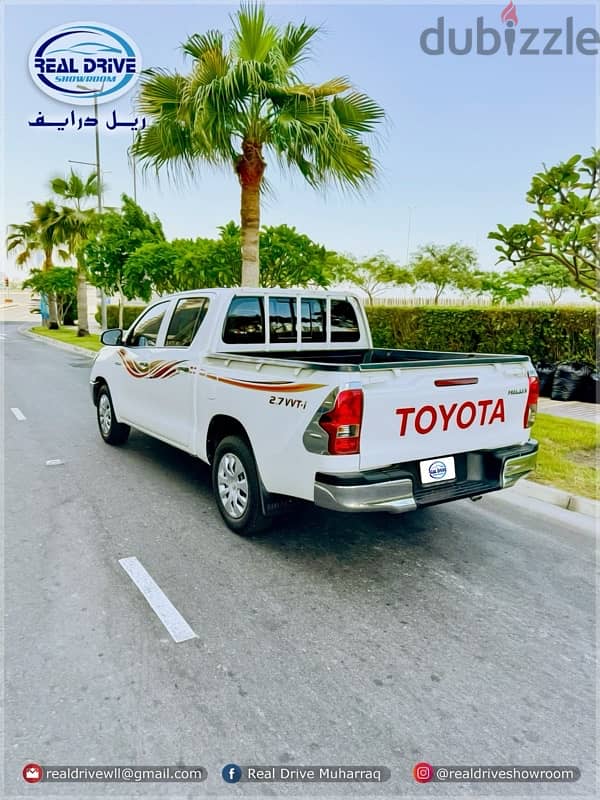 Toyota Hilux Double Cabin Pickup - 2021 - Agent Maintained 7