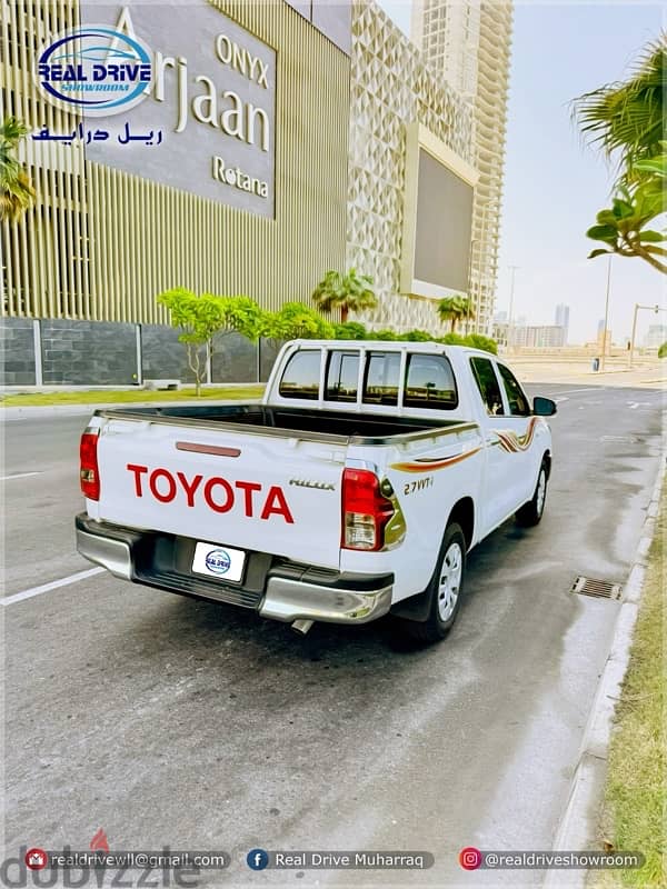 Toyota Hilux Double Cabin Pickup - 2021 - Agent Maintained 8