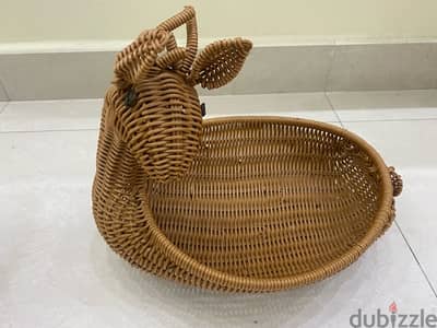 Bamboo baskets for bread/starters/fruits