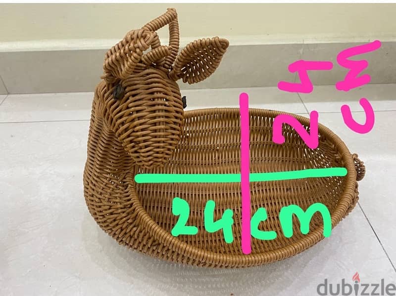 Bamboo baskets for bread/starters/fruits 2