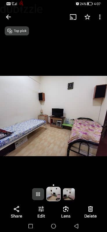 Neat and clean Bedspace Available for Executive kerala Bachelor 1