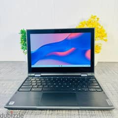 Lenovo ChromeBook | 4GB RAM | 32GB | Double Cameras  | 360 Touch 0