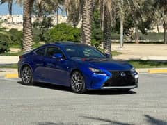 Lexus RC 2016 blue 0