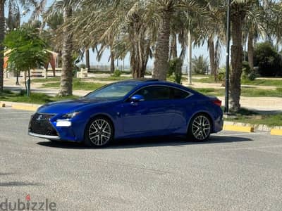 Lexus RC 2016 blue