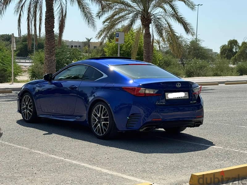 Lexus RC 2016 blue 5