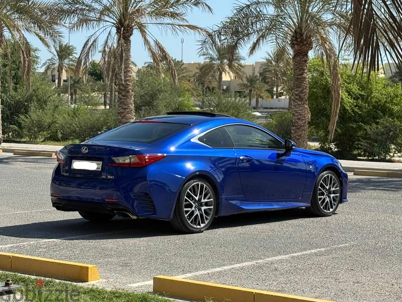 Lexus RC 2016 blue 6