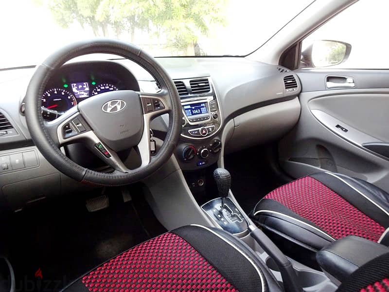 Hyundai Accent Full Option Single Handed User Car For Sale! 8