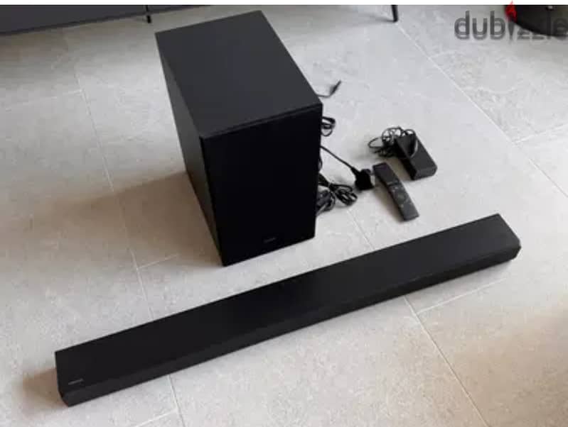 Samsung sound bar with subwoofer 1