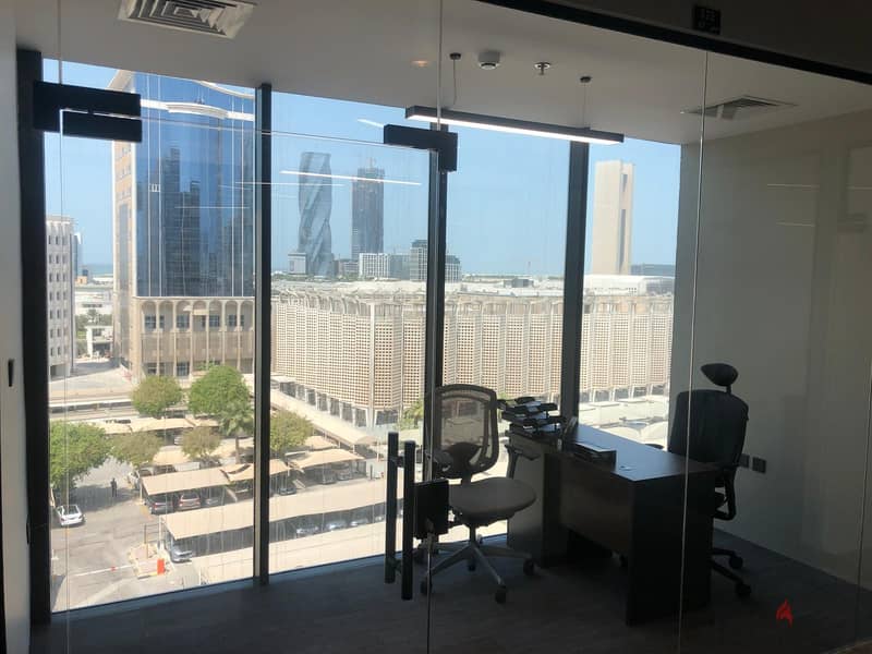 Closed Office Space With Commercial CR address Starting From @ 115 BD 6