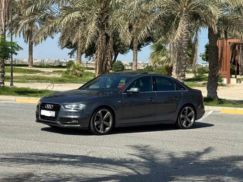 Audi A4 2014 grey 1