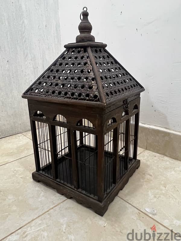 wood & metal strong cage 6