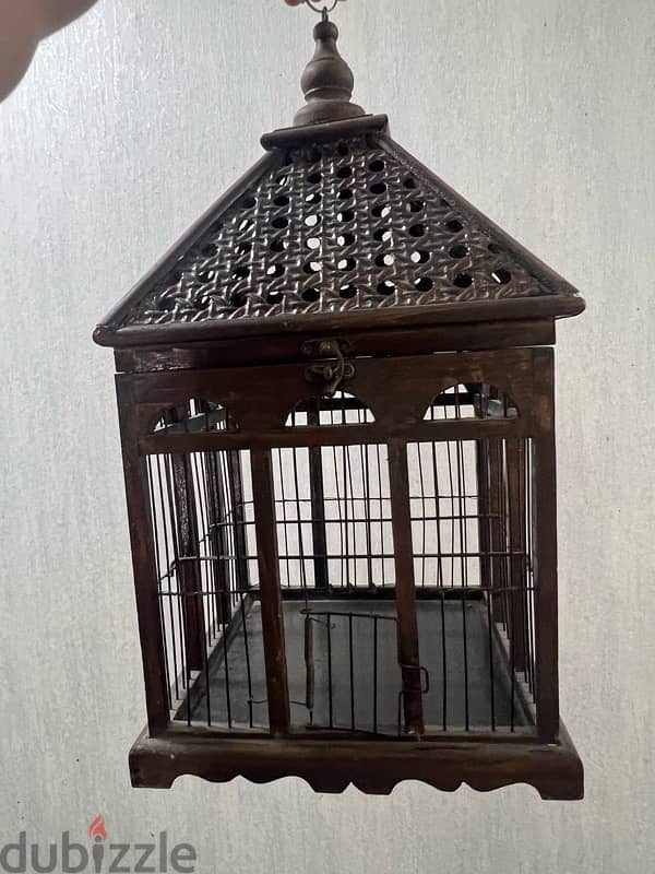 wood & metal strong cage 8