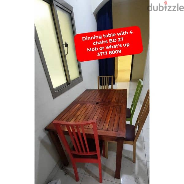 Dinning table and other household items for sale 2