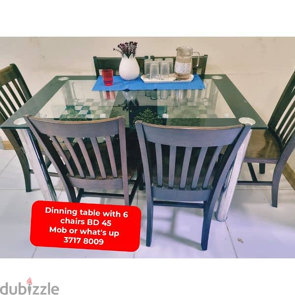 Dinning table and other household items for sale 13