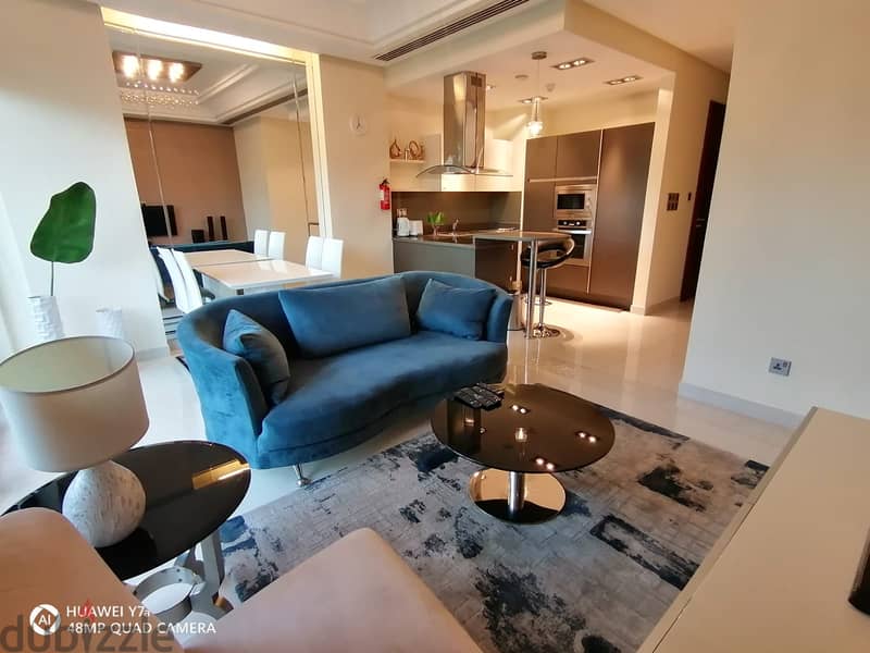 For Rent: Stylish 1-Bedroom Furnished Apartment in Le Reef Building 7