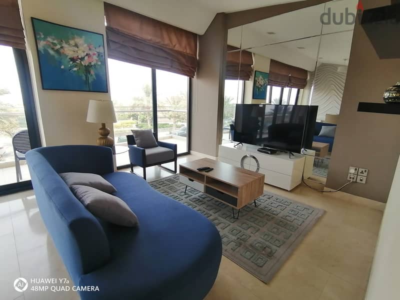 For Rent: Stylish 1-Bedroom Furnished Apartment in Le Reef Building 3