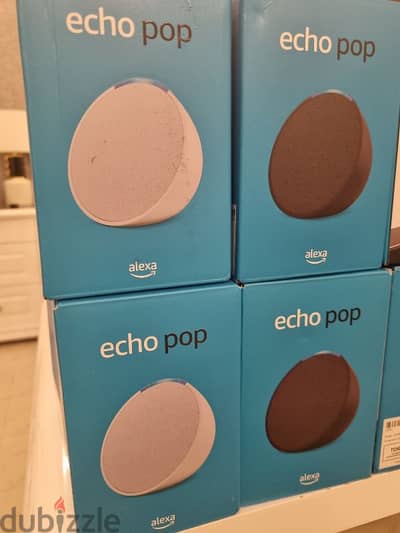 Amazon Alexa Echo Pop smart speaker black or white