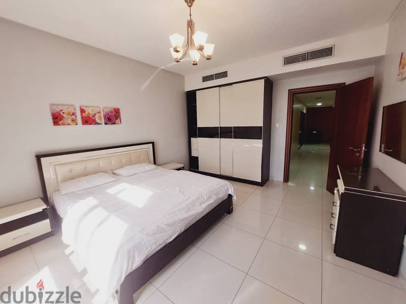 Ewa Unlimited 2 BHK | Specious | Gym | Furnished Aprt In Mahooz 2