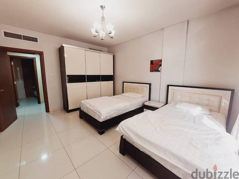 Ewa Unlimited 2 BHK | Specious | Gym | Furnished Aprt In Mahooz 3