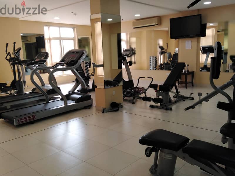 Ewa Unlimited 2 BHK | Specious | Gym | Furnished Aprt In Mahooz 6