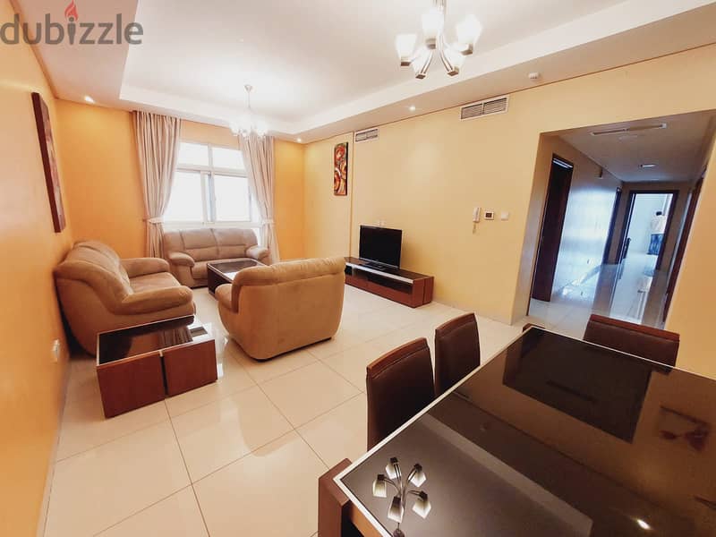 2 BHK Ewa Unlimited | Specious | Gym | Furnished Aprt In Mahooz 3